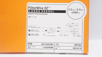 Boston Scientific H749201003000 FilterWire Protection System 3.5-5.5mmx300cm(x)